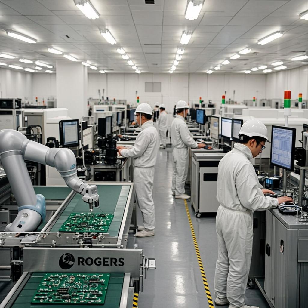 rogers pcb assembly electronics factory