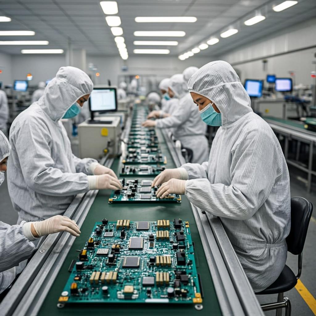 rogers pcb electronics factory