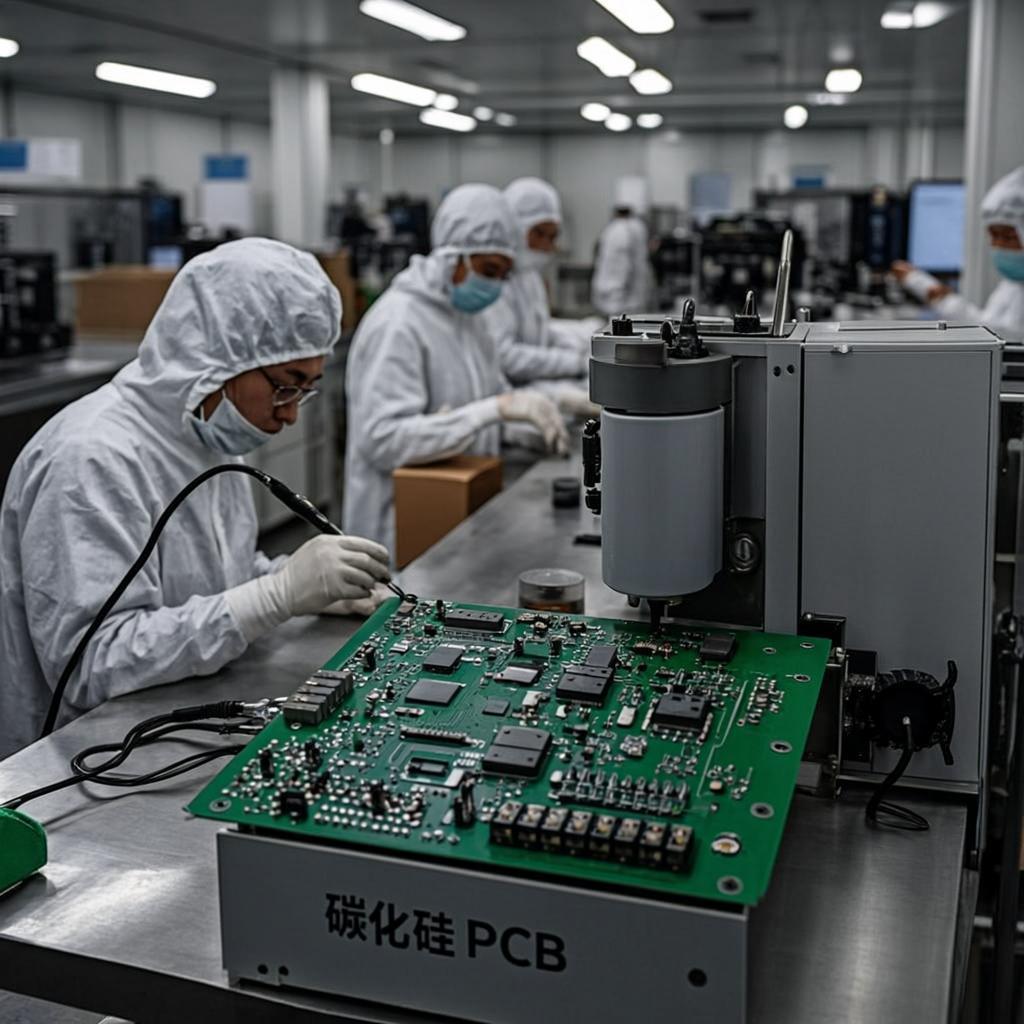 silicon carbide pcb manufacturing pcba assembly