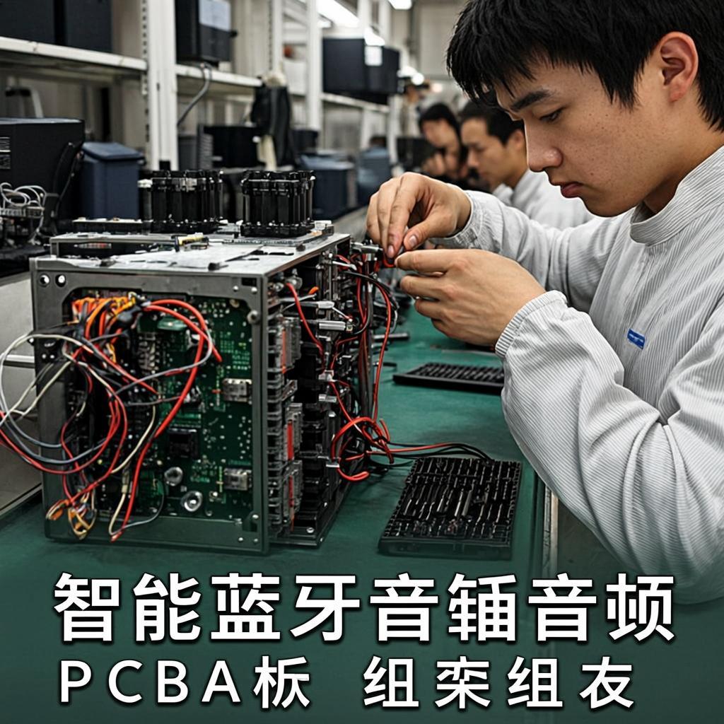 smart bluetooth speaker audio pcba wire harness