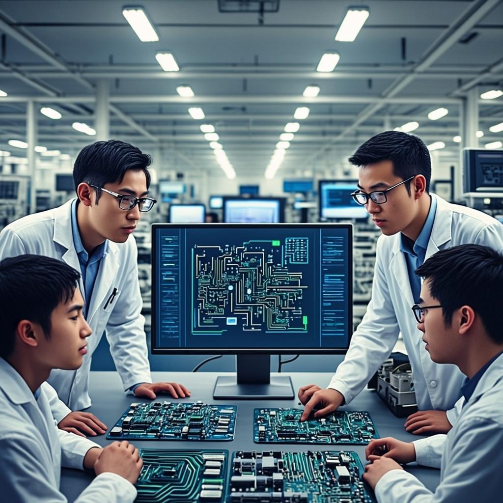 smart door lock pcba engineering design