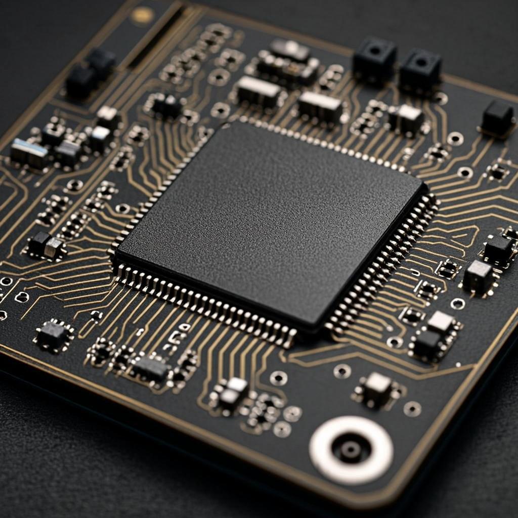 temperature measuring instrument pcba pcb macro