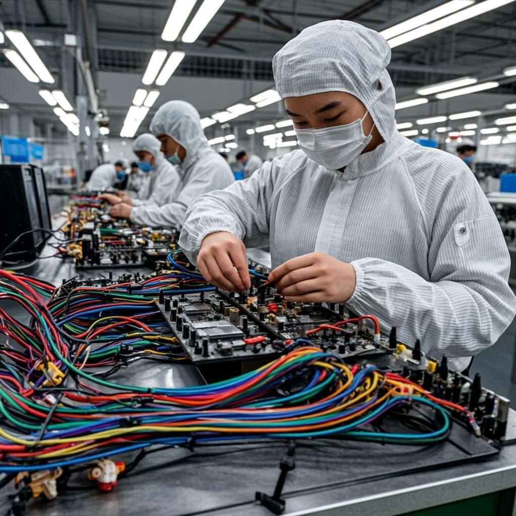 temperature measuring instrument pcba wire harness