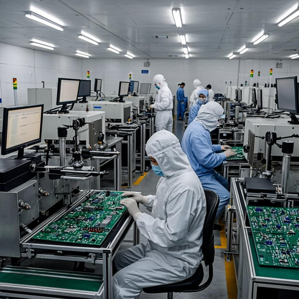 touch led bathroom mirror pcba electronics factory