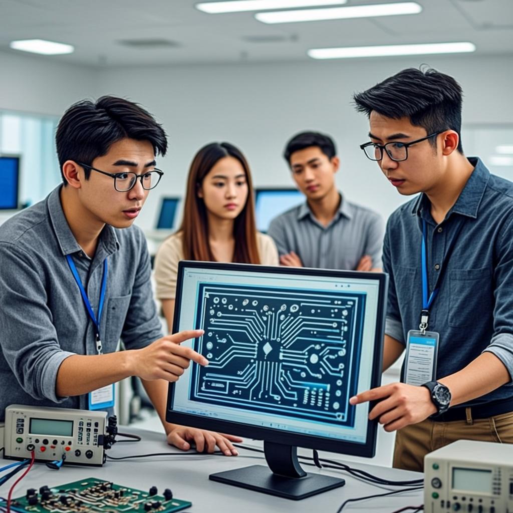 touch led bathroom mirror pcba engineering design