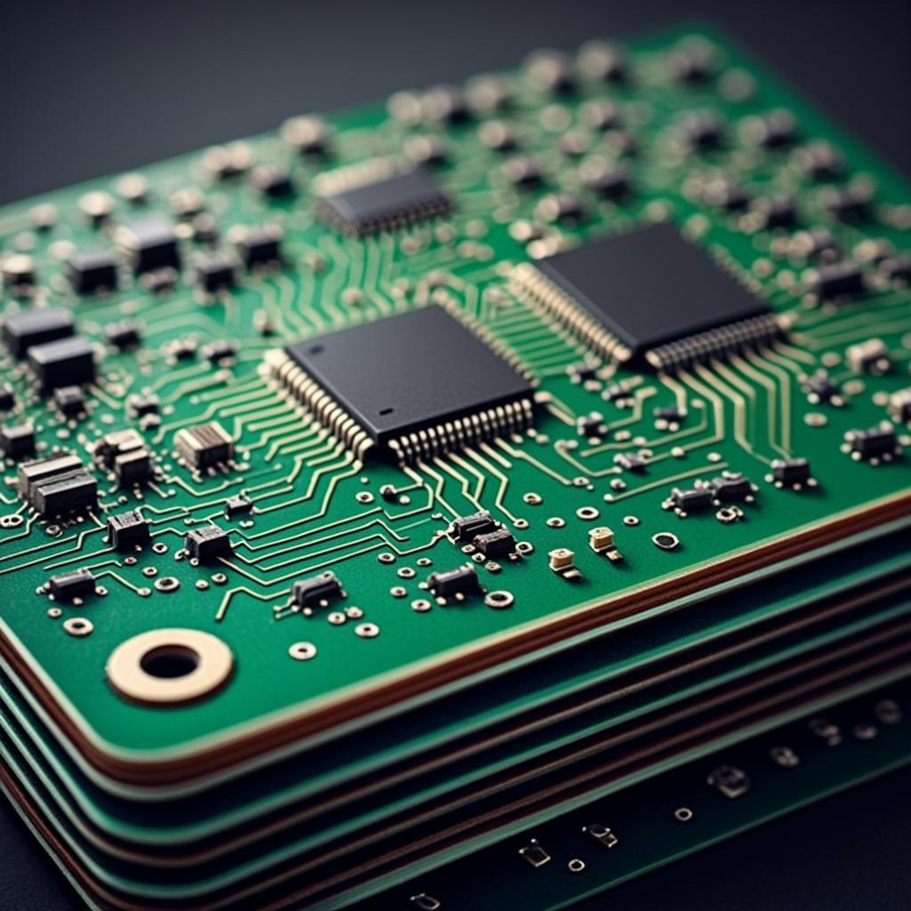 wireless automotive combination switch pcba pcb macro