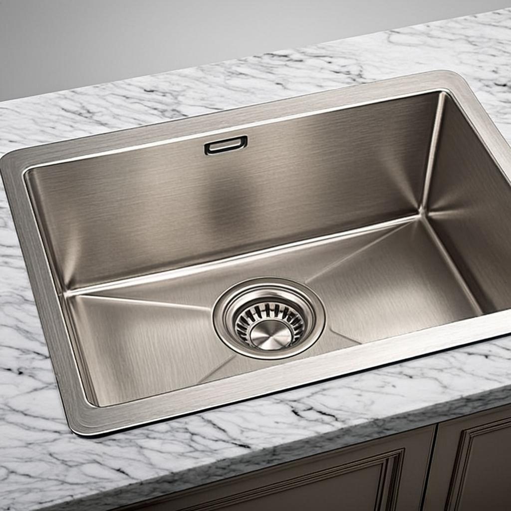 304 stainless steel sink minimal industrial