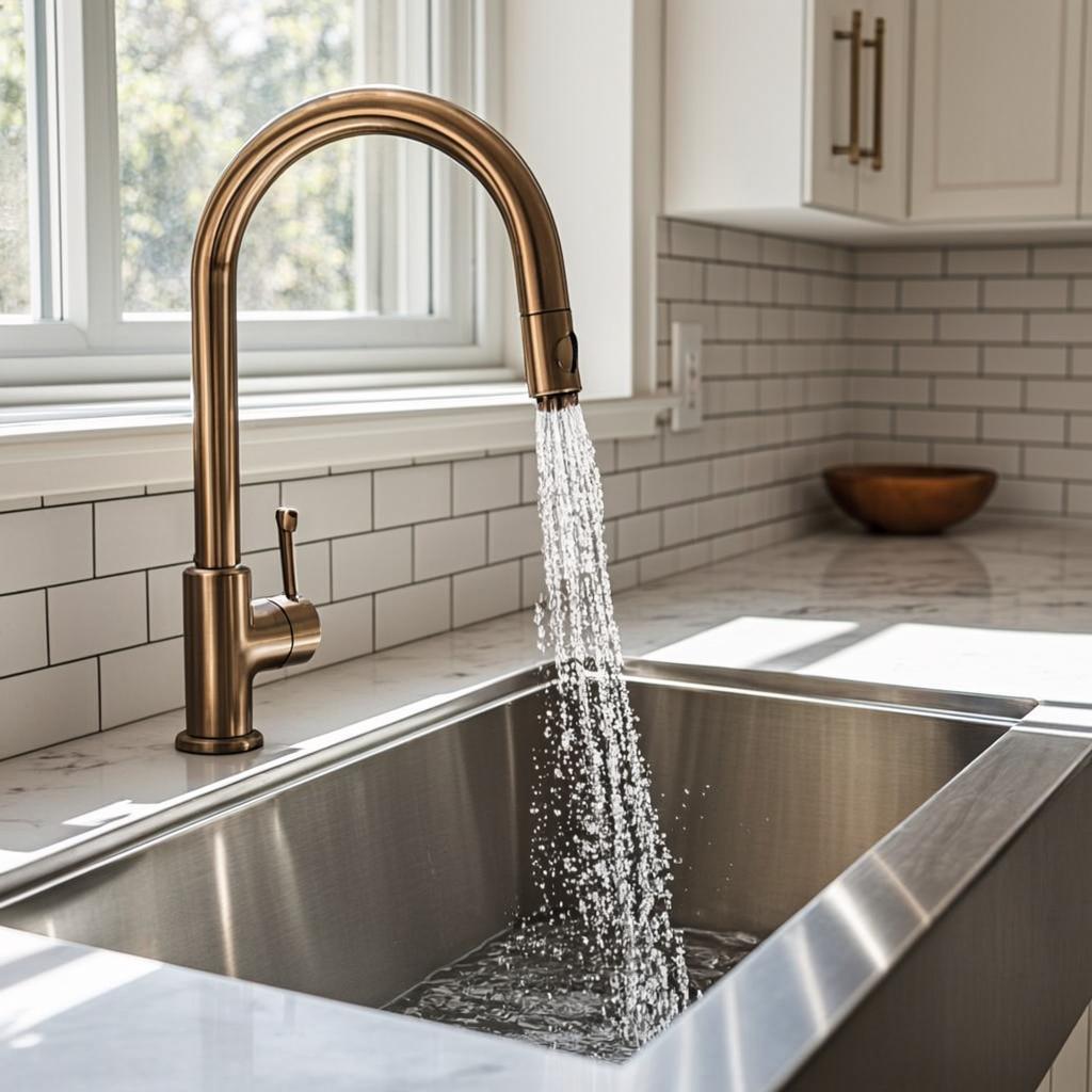 304 stainless steel sink modern kitchen lifestyle