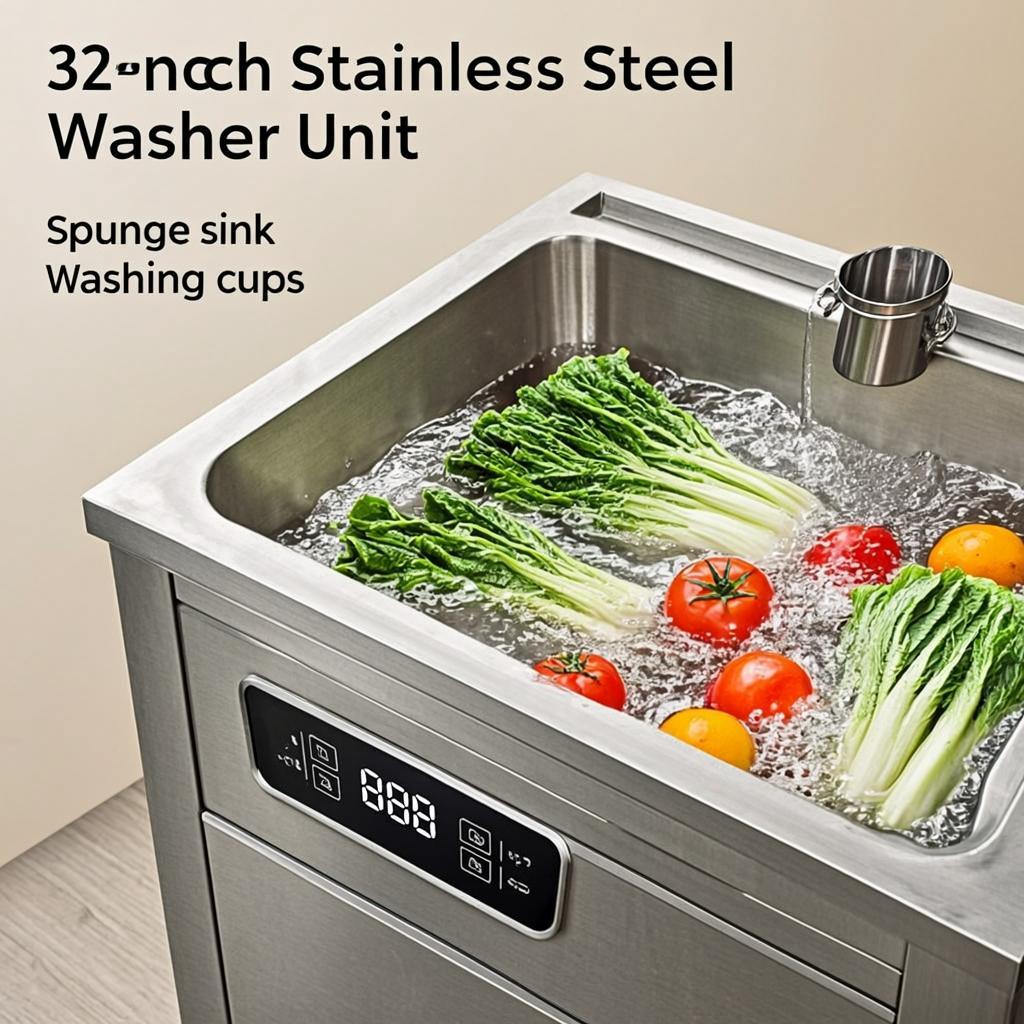 32 inch stainless steel sink unit smart multifunction