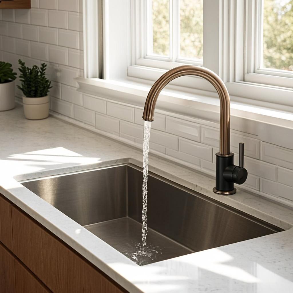 anti scratch nano sink modern kitchen lifestyle