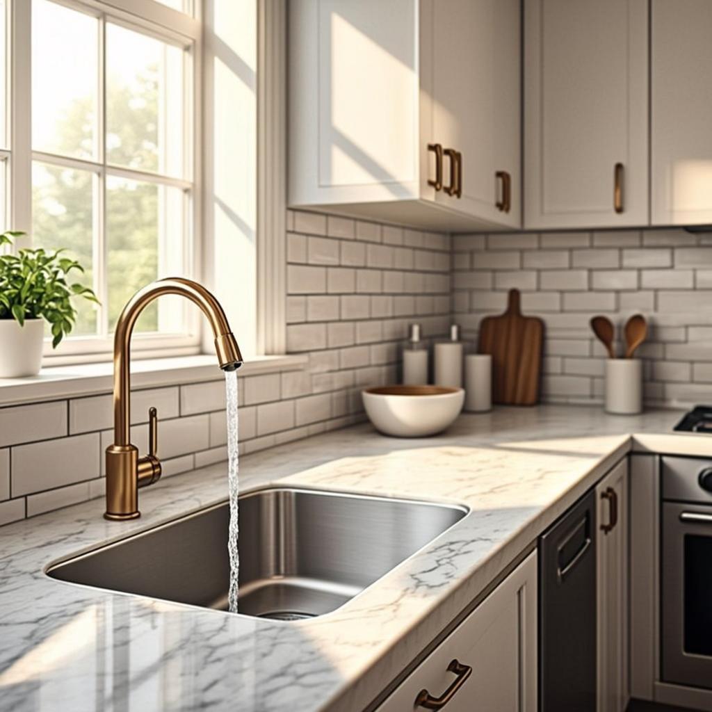 apartment kitchen sink unit modern kitchen lifestyle