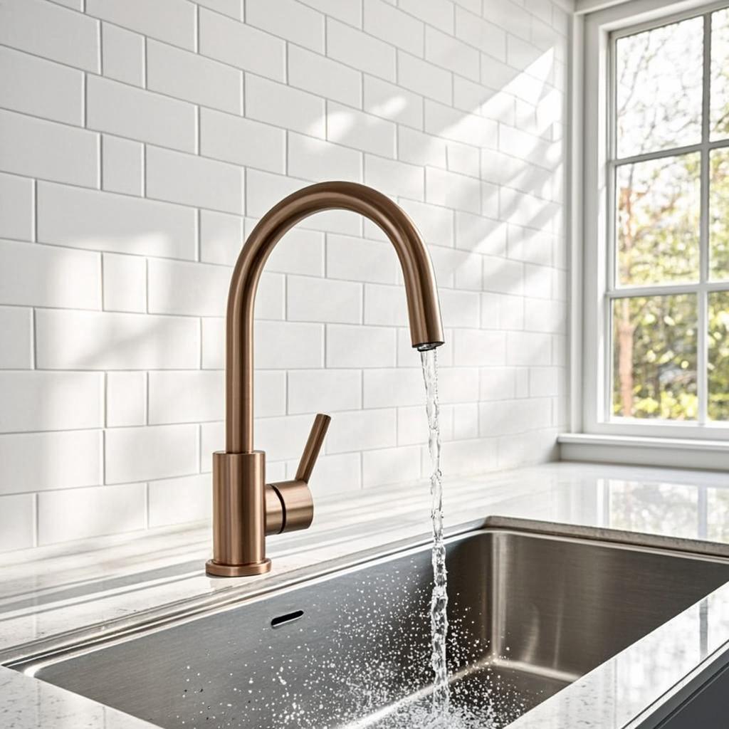 automatic ultrasonic sink modern kitchen lifestyle