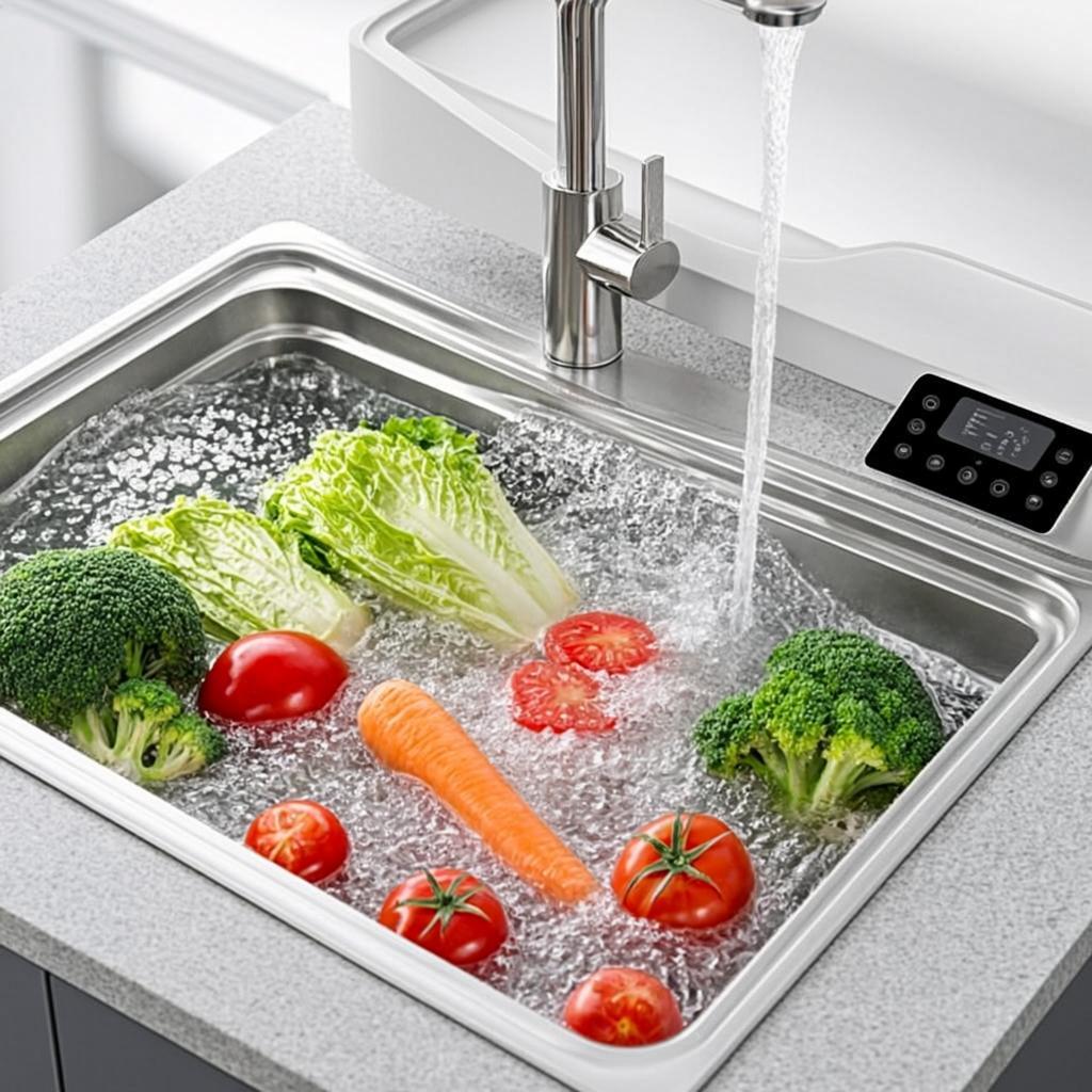 automatic ultrasonic sink smart multifunction
