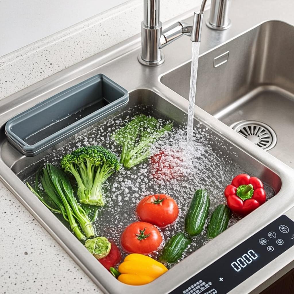 compact kitchen sink smart multifunction