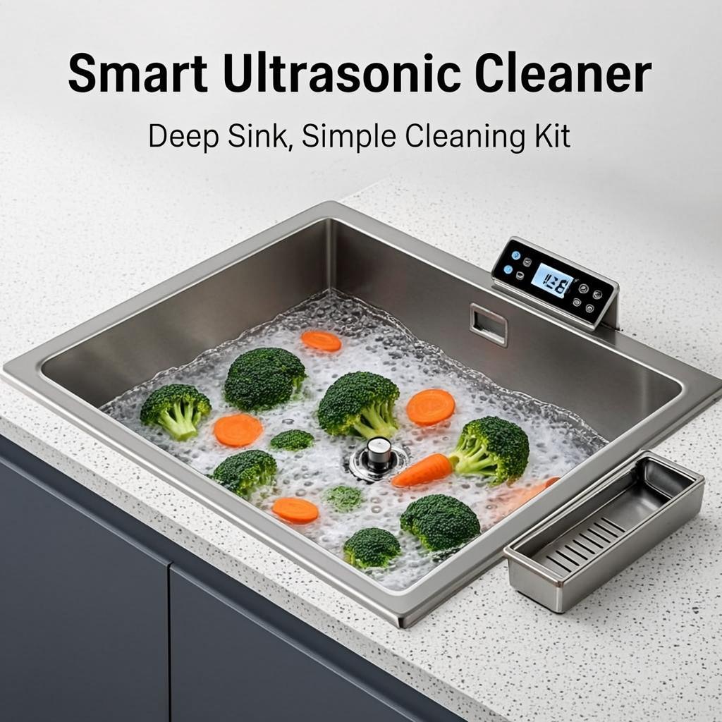 deep single bowl kitchen sink smart multifunction