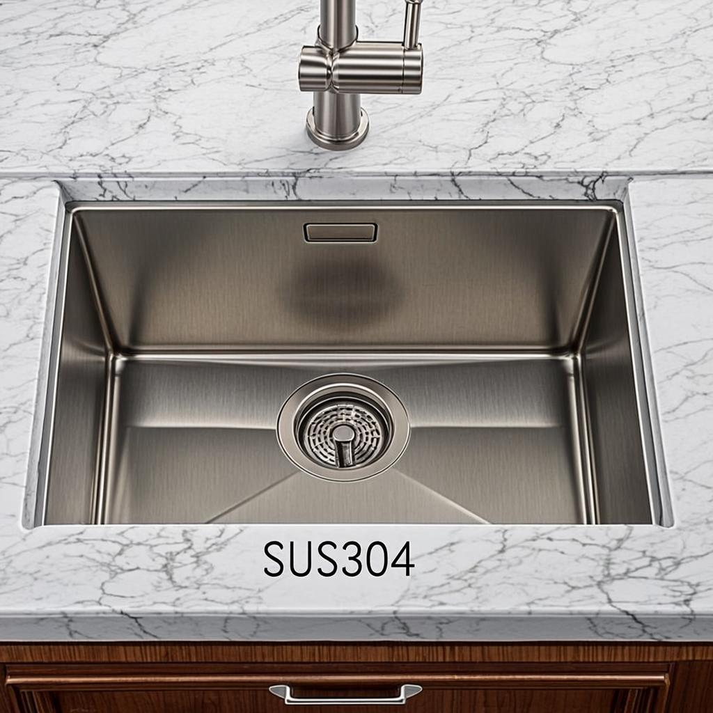 designer style kitchen sink minimal industrial