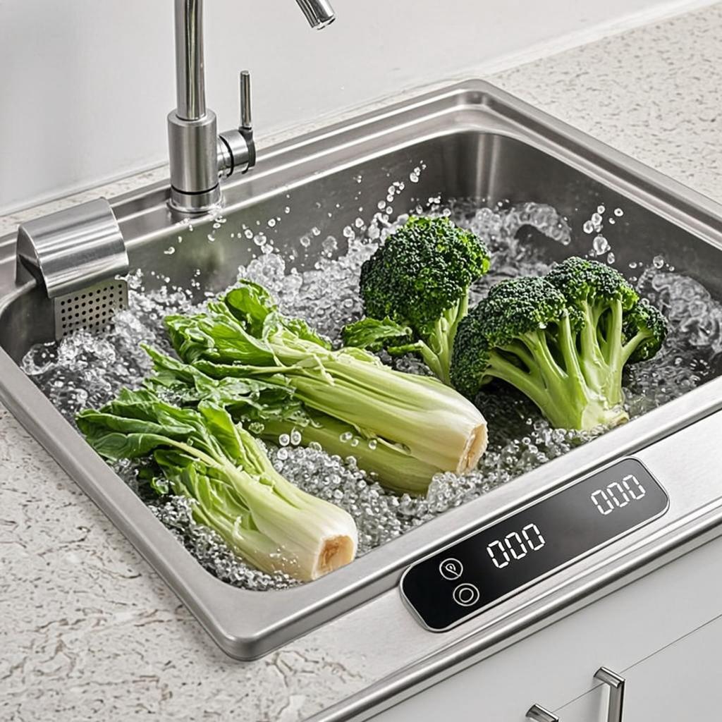 digital ultrasonic sink smart multifunction