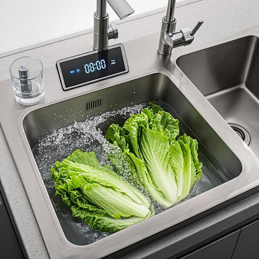 food cleaning kitchen basin smart multifunction