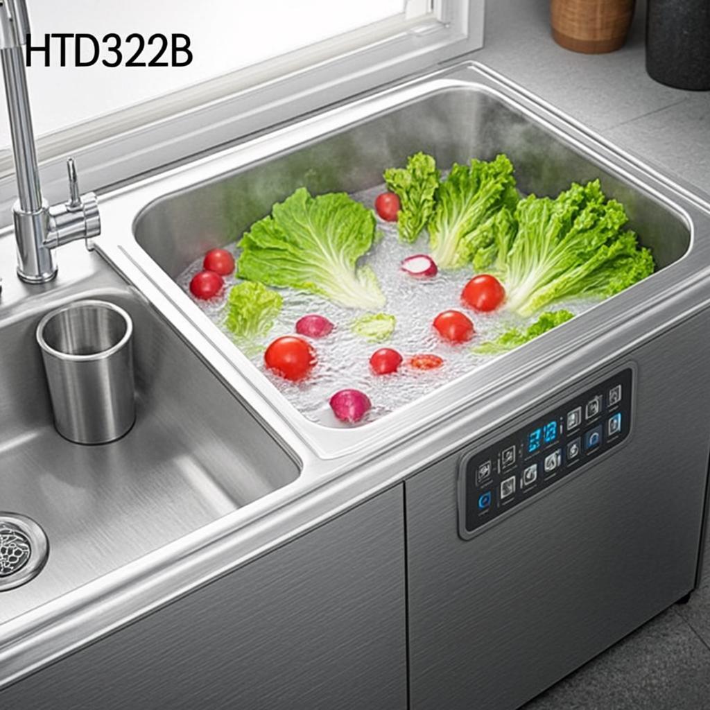 h td3322b stainless steel wash sink smart multifunction
