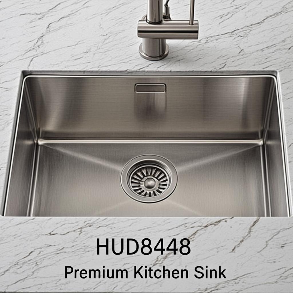 h ud8448 premium kitchen sink minimal industrial