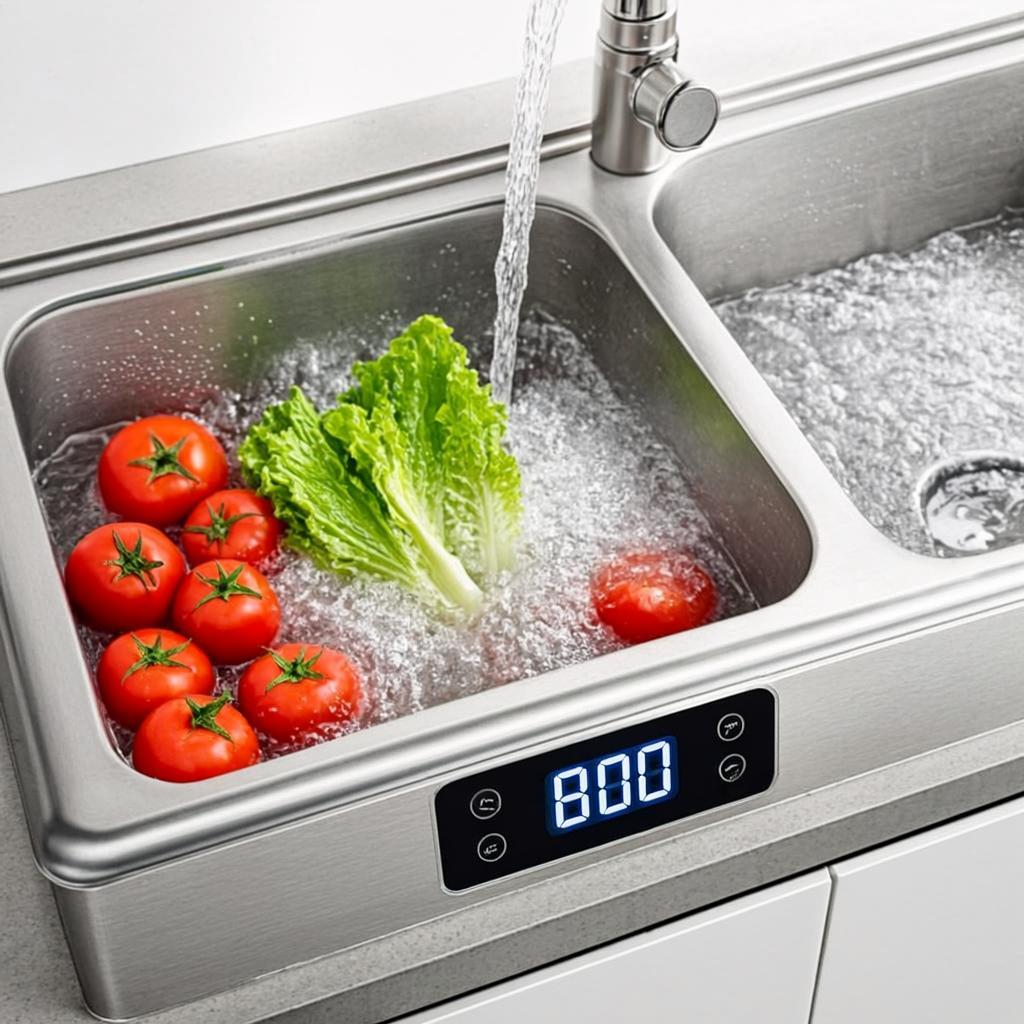 handmade double bowl sink smart multifunction