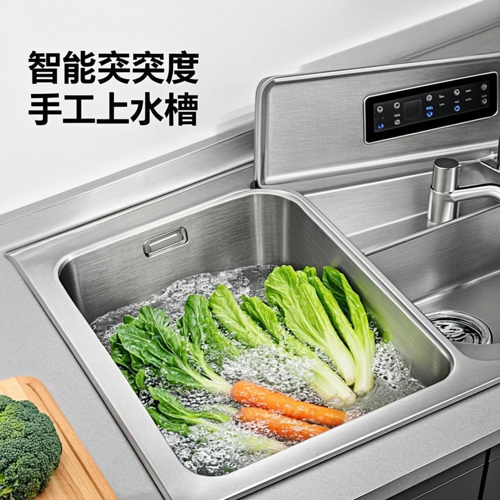 handmade top mount sink smart multifunction