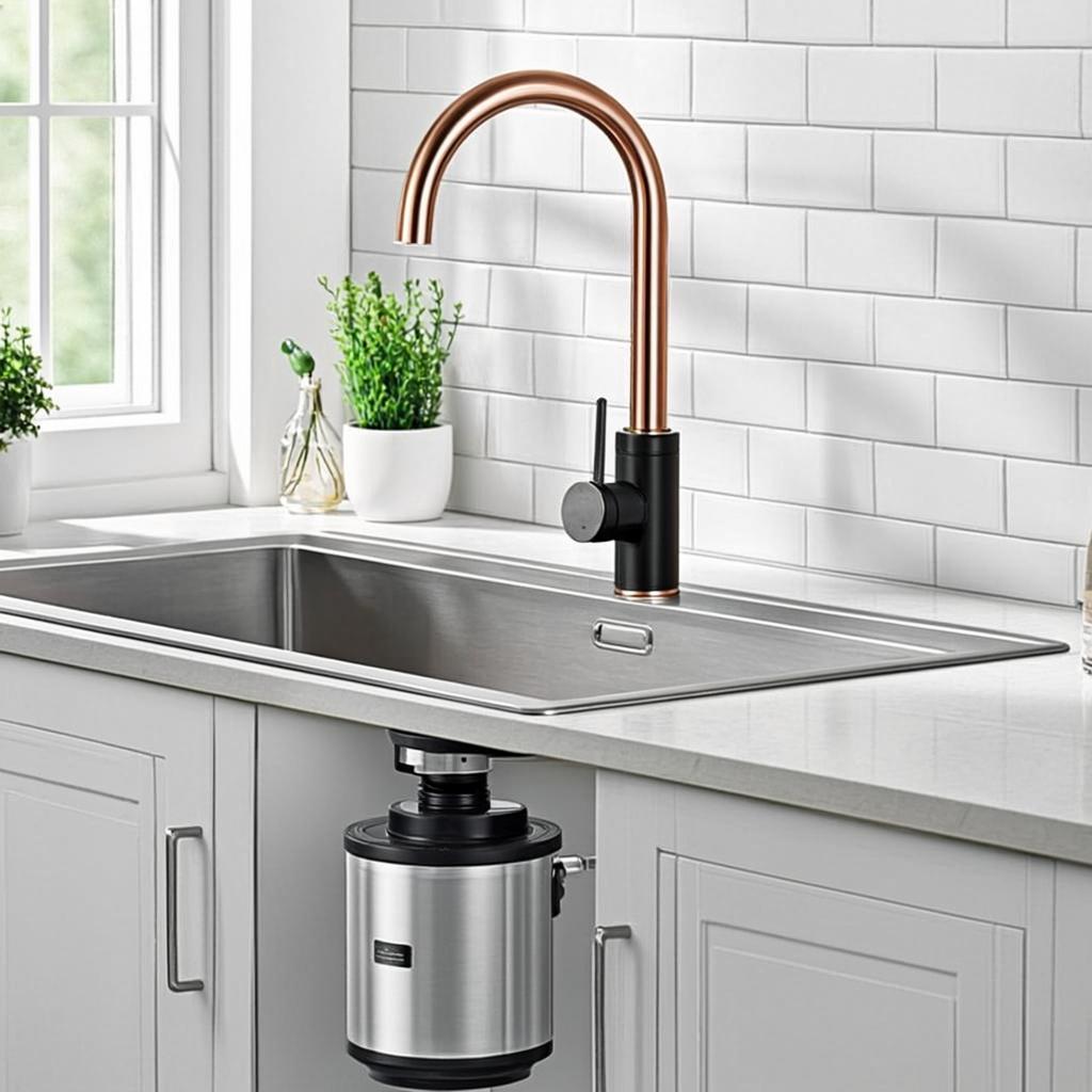 household garbage disposal modern kitchen lifestyle