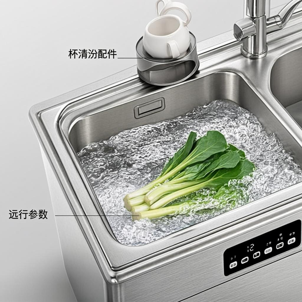 household stainless basin sink smart multifunction
