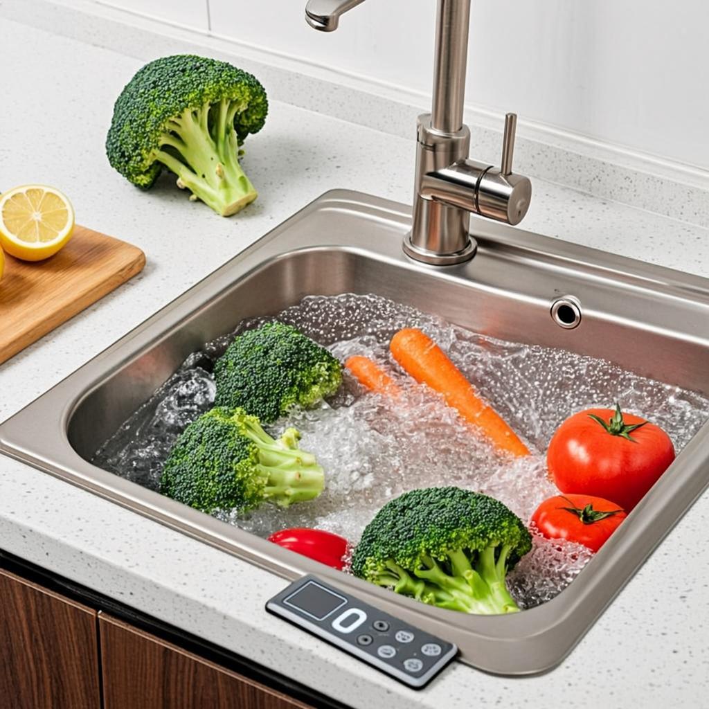 kitchen cleaning sink unit smart multifunction