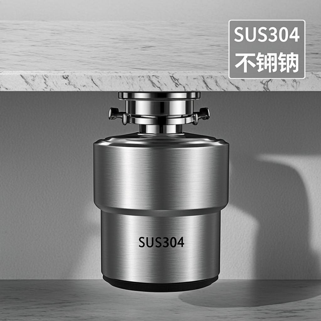 kitchen garbage disposal minimal industrial