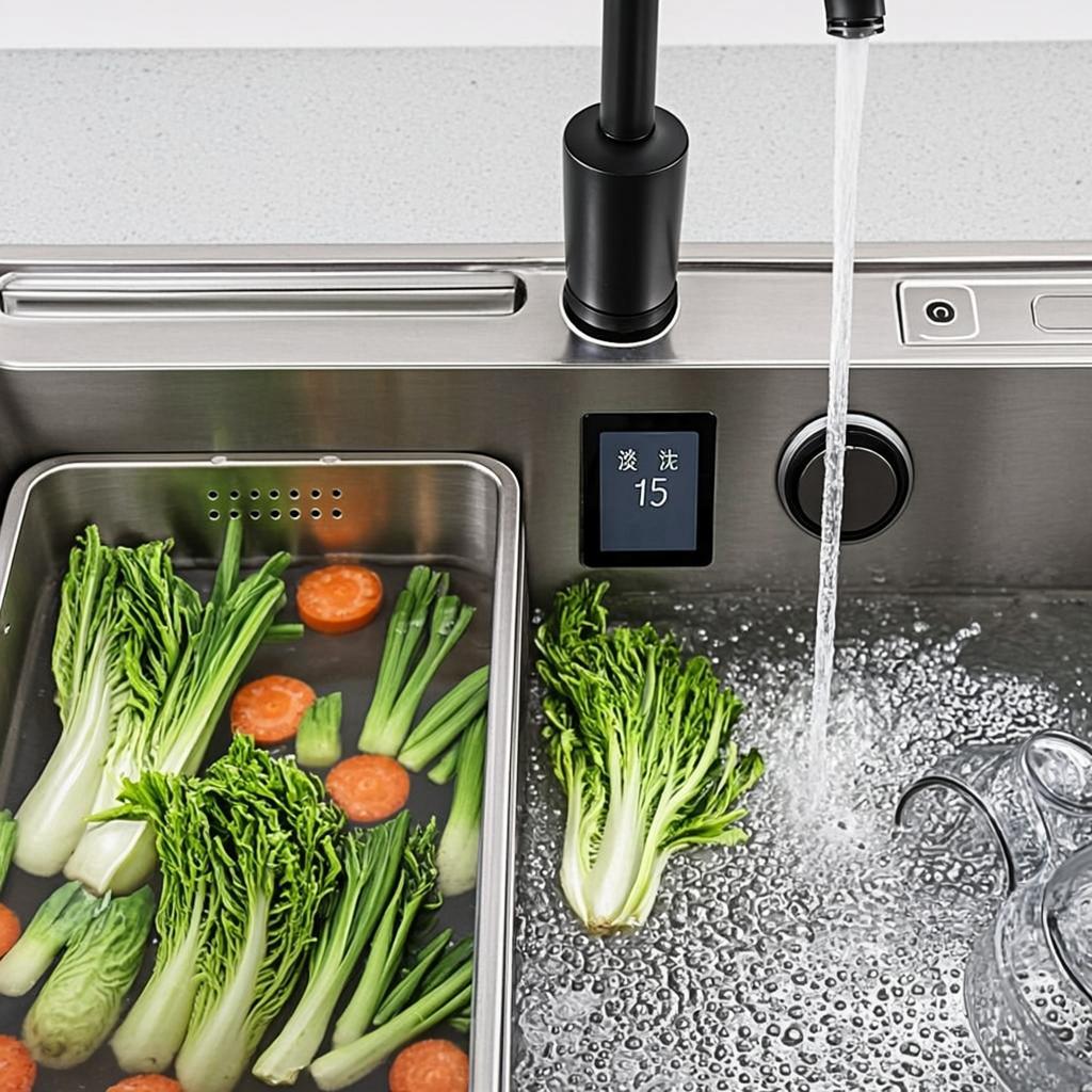 kitchen prep sink basin smart multifunction