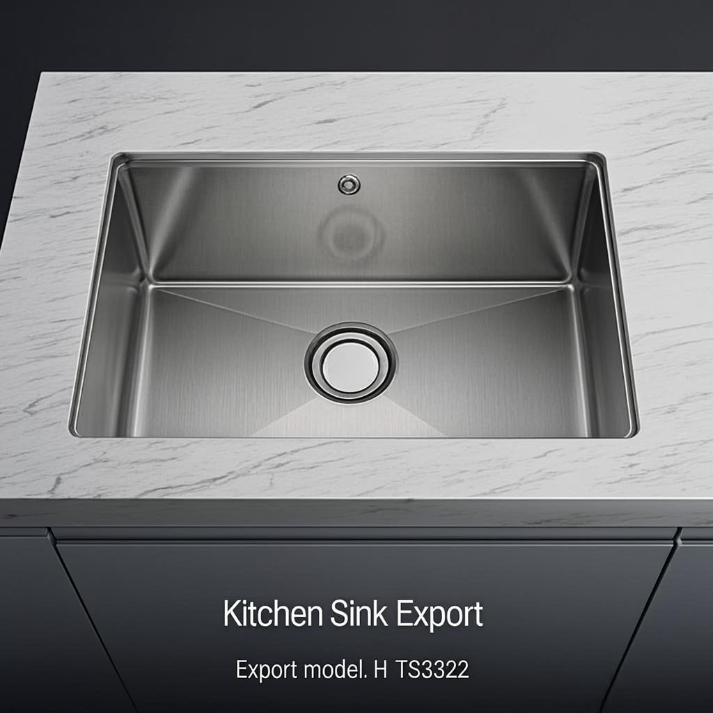 kitchen sink export model h ts3322 minimal industrial