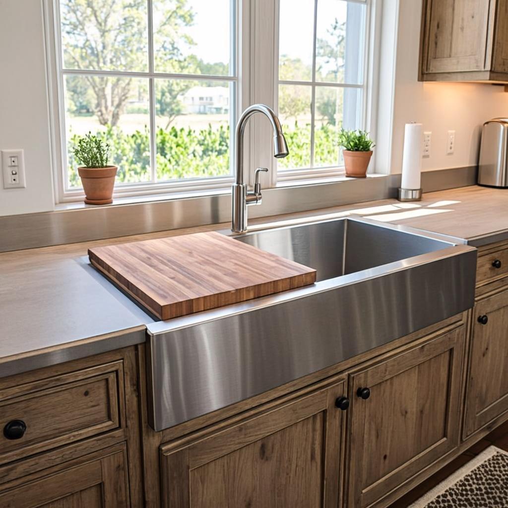 kitchen sink farmhouse apron