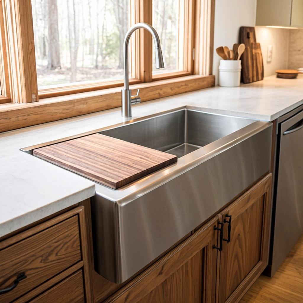 kitchen sink manufacturer farmhouse apron