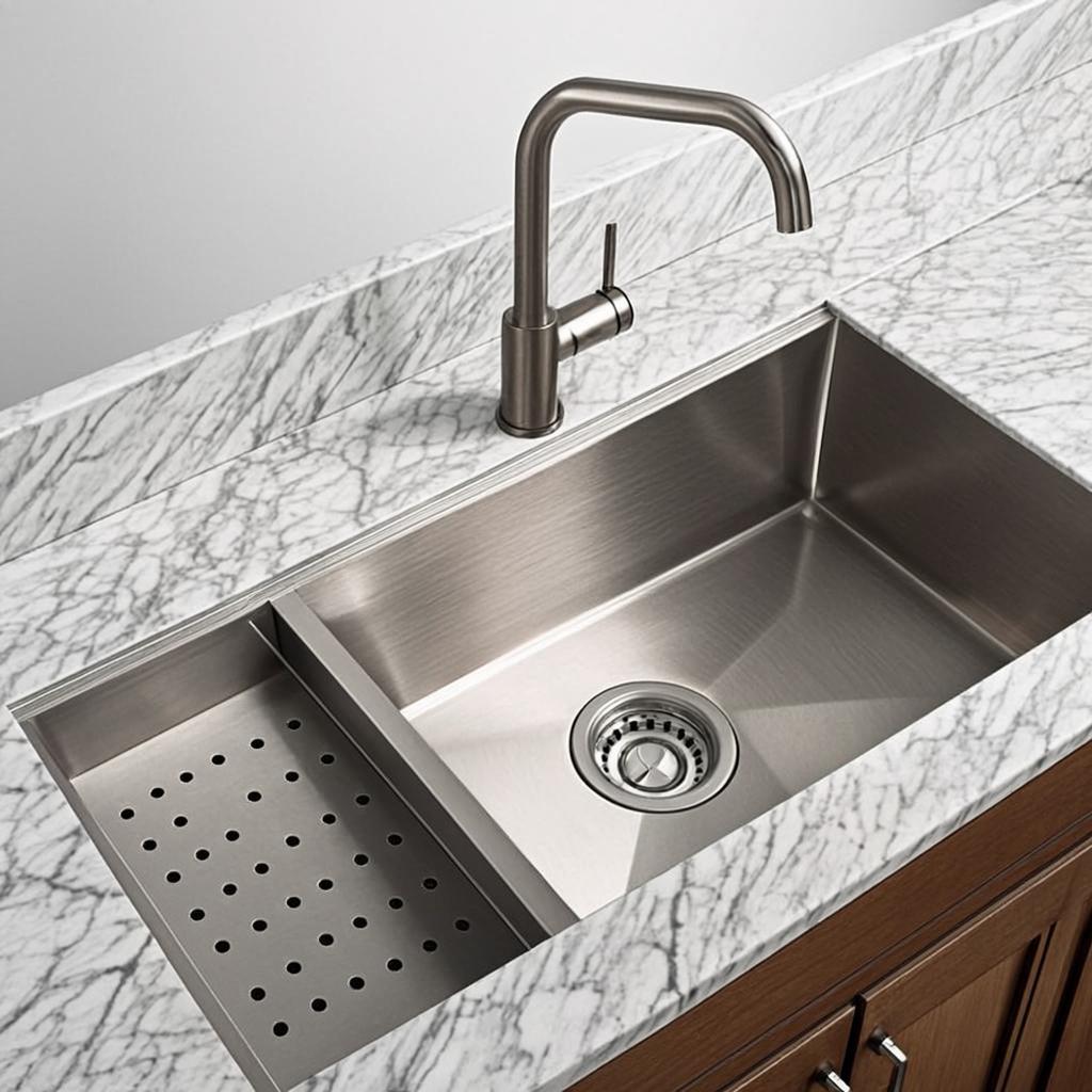 kitchen sink set minimal industrial