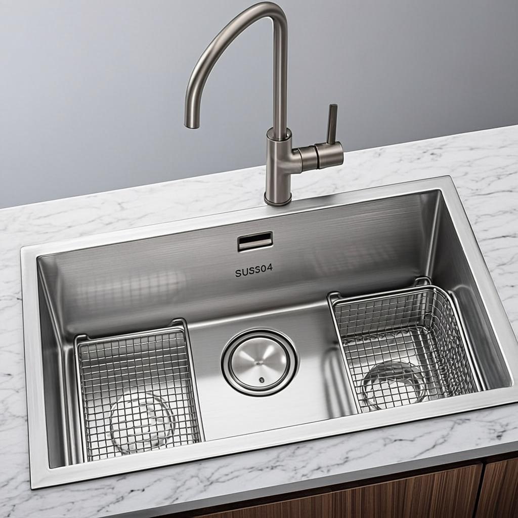kitchen sink with accessories minimal industrial