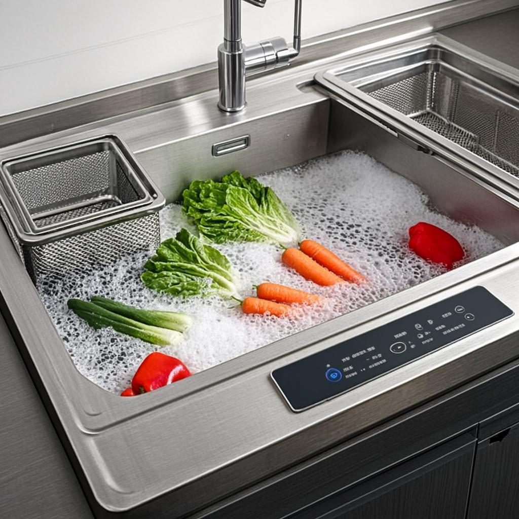 kitchen sink with colander smart multifunction