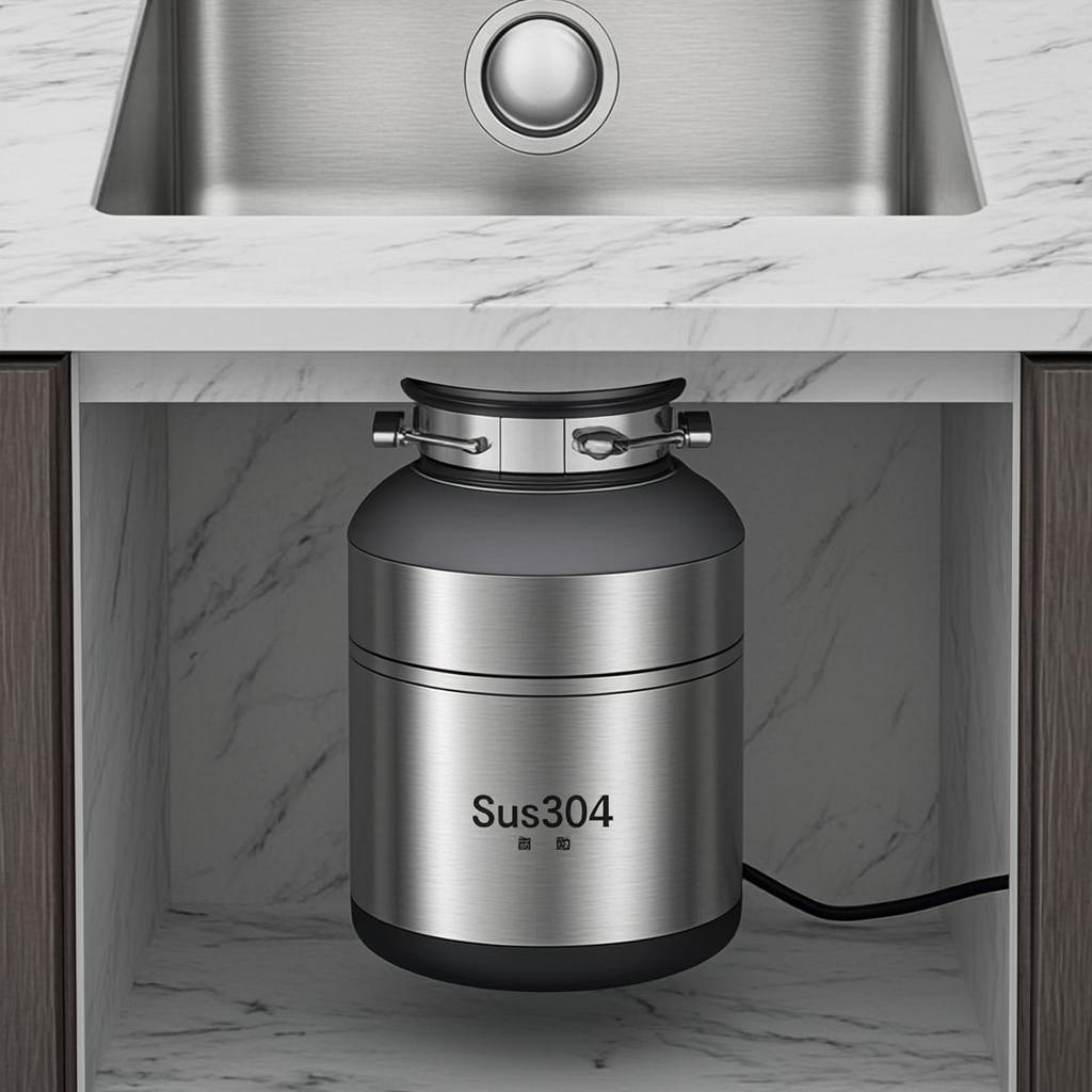 kitchen waste disposer minimal industrial