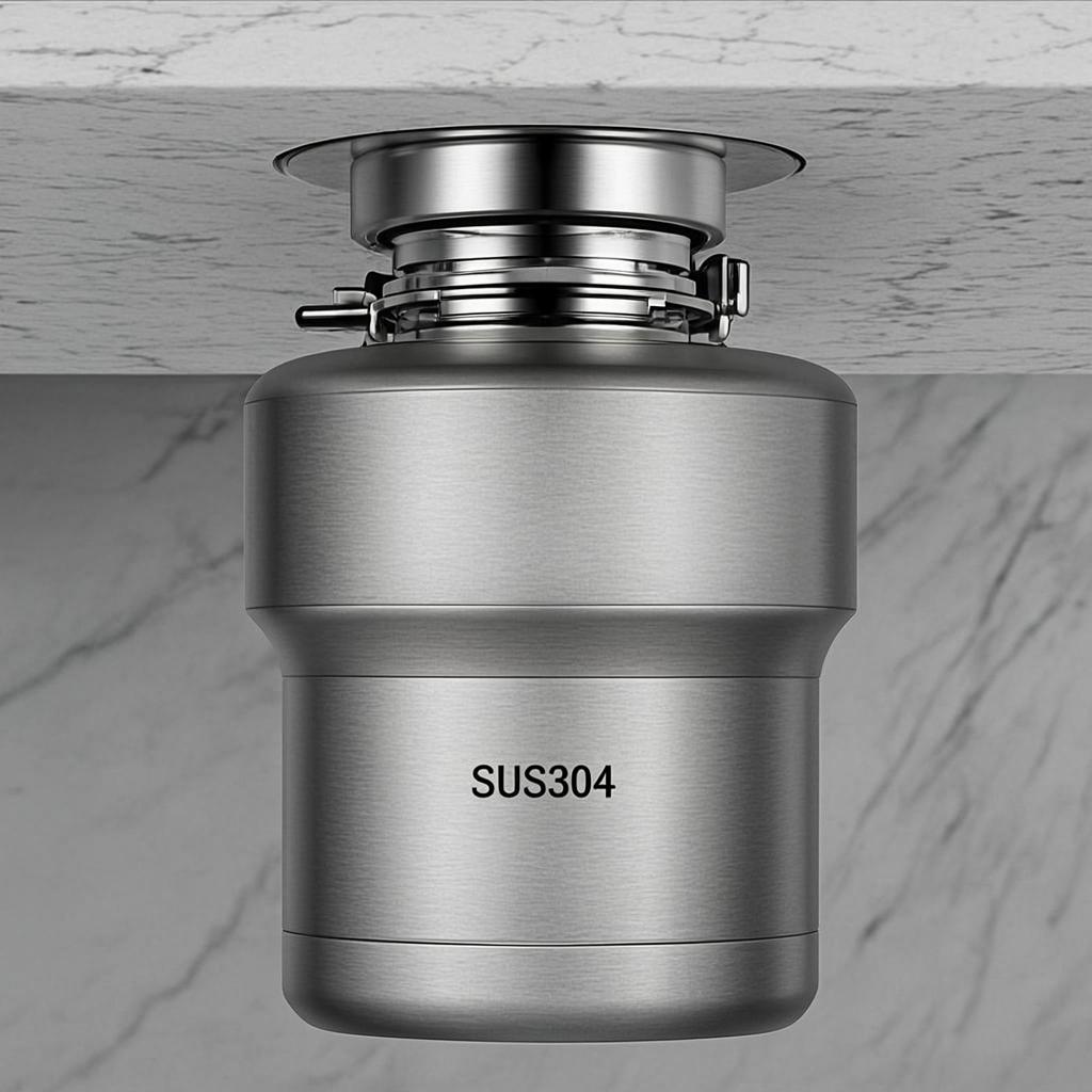 kitchen waste grinder minimal industrial