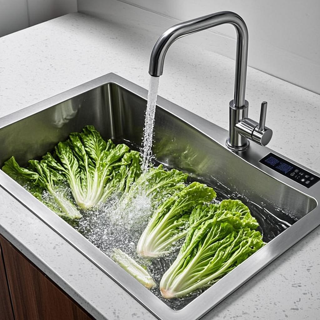 large handmade kitchen sink smart multifunction