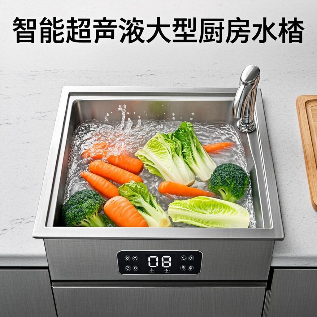 large kitchen sink smart multifunction