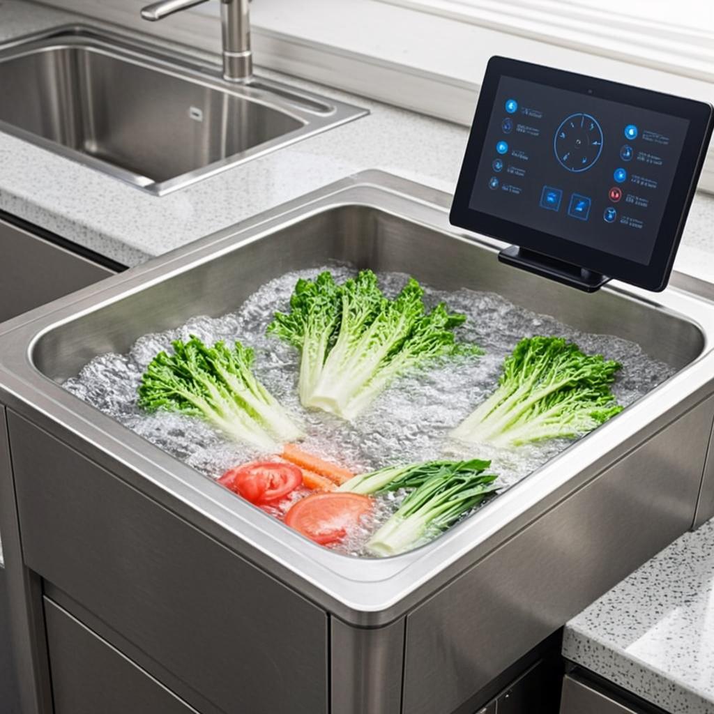 large kitchen wash basin smart multifunction