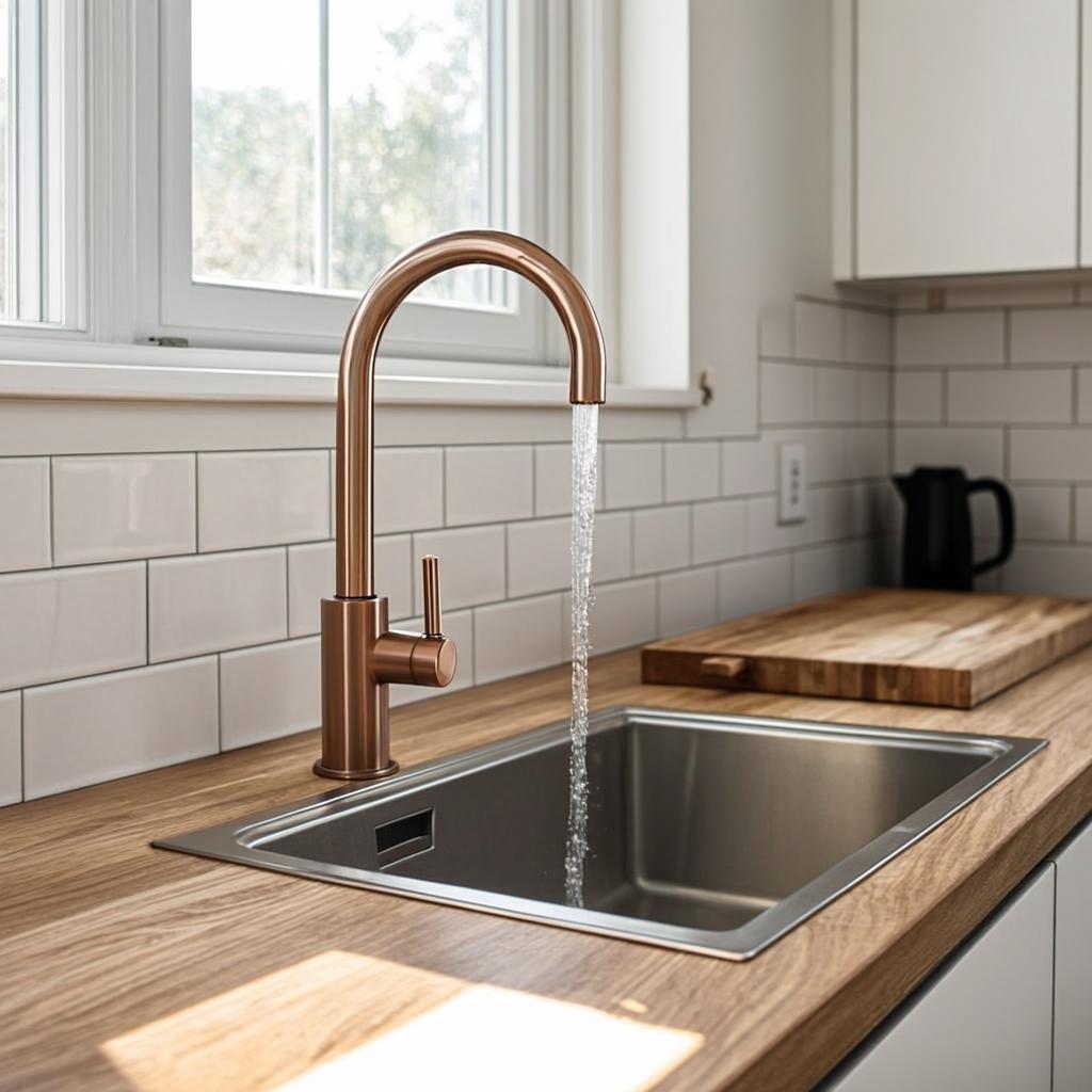 lightweight stainless steel sink modern kitchen lifestyle