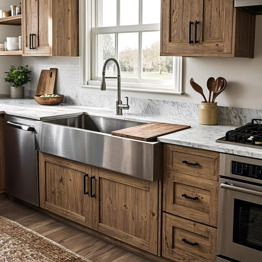 luxury kitchen basin sink farmhouse apron