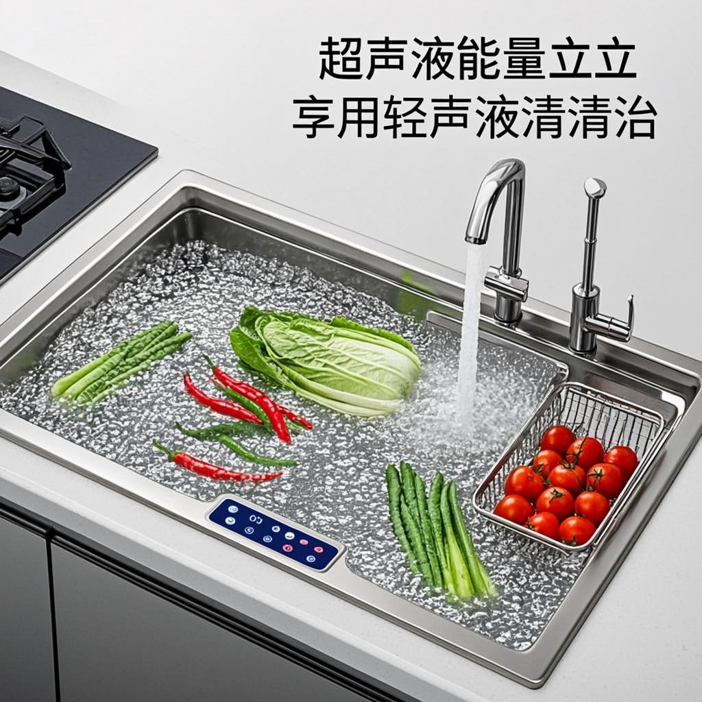 luxury kitchen basin sink smart multifunction