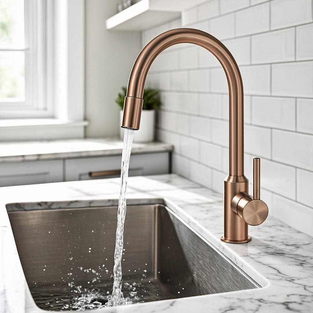 machine pressed sink modern kitchen lifestyle