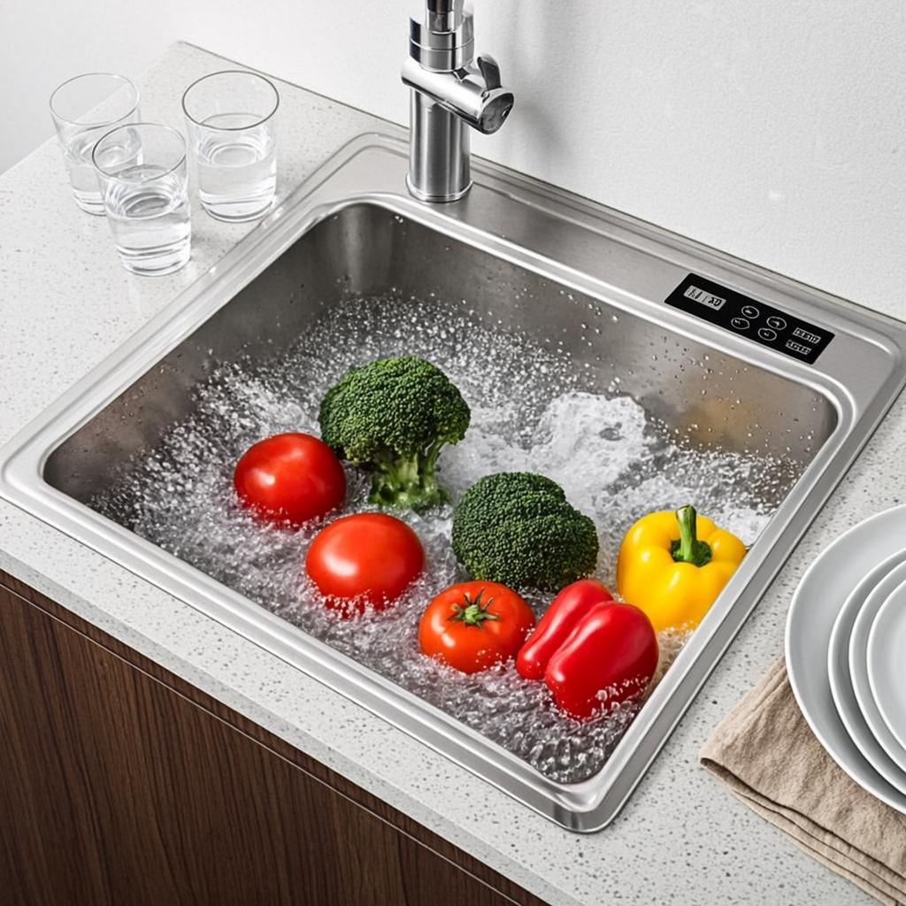 modern household kitchen sink smart multifunction