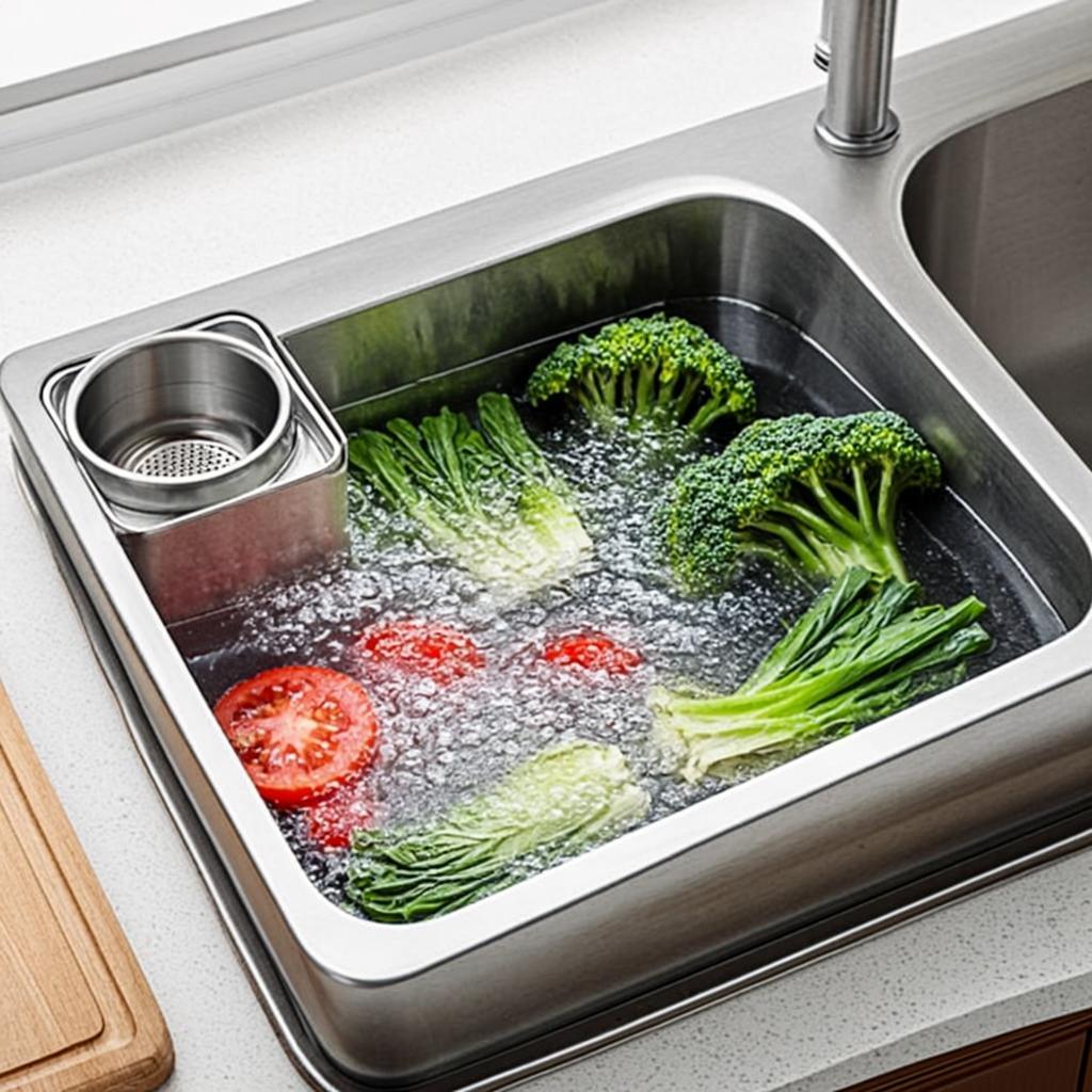 modern stainless kitchen basin smart multifunction
