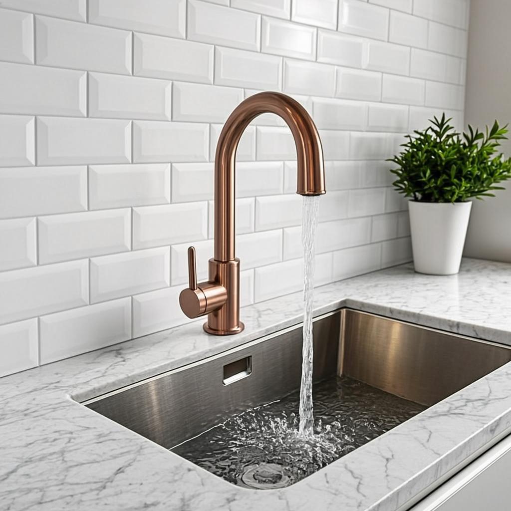 mounted kitchen washing basin modern kitchen lifestyle