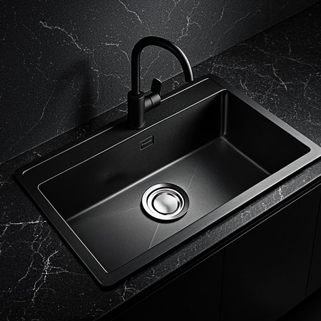 nano stainless steel sink black nano style